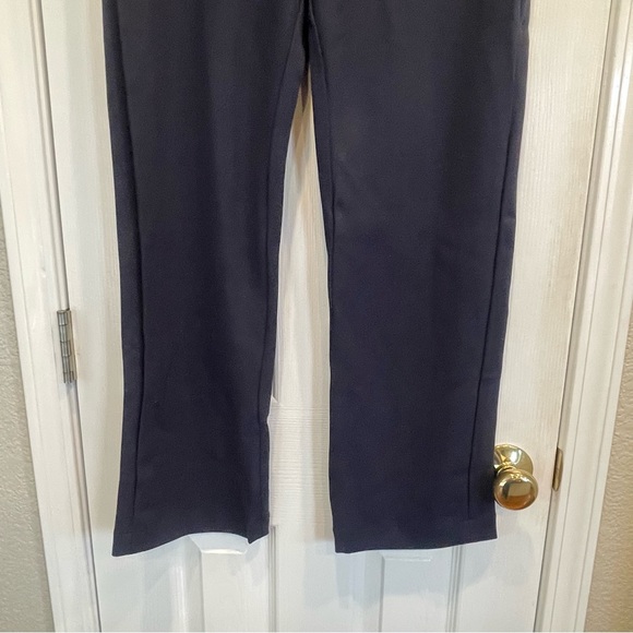 Nwt New Chloe kristyn Women's designer Navy Blue pants l slacks high ris… - Picture 4 of 10